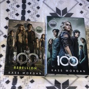 Set of 4 “The 100” Books